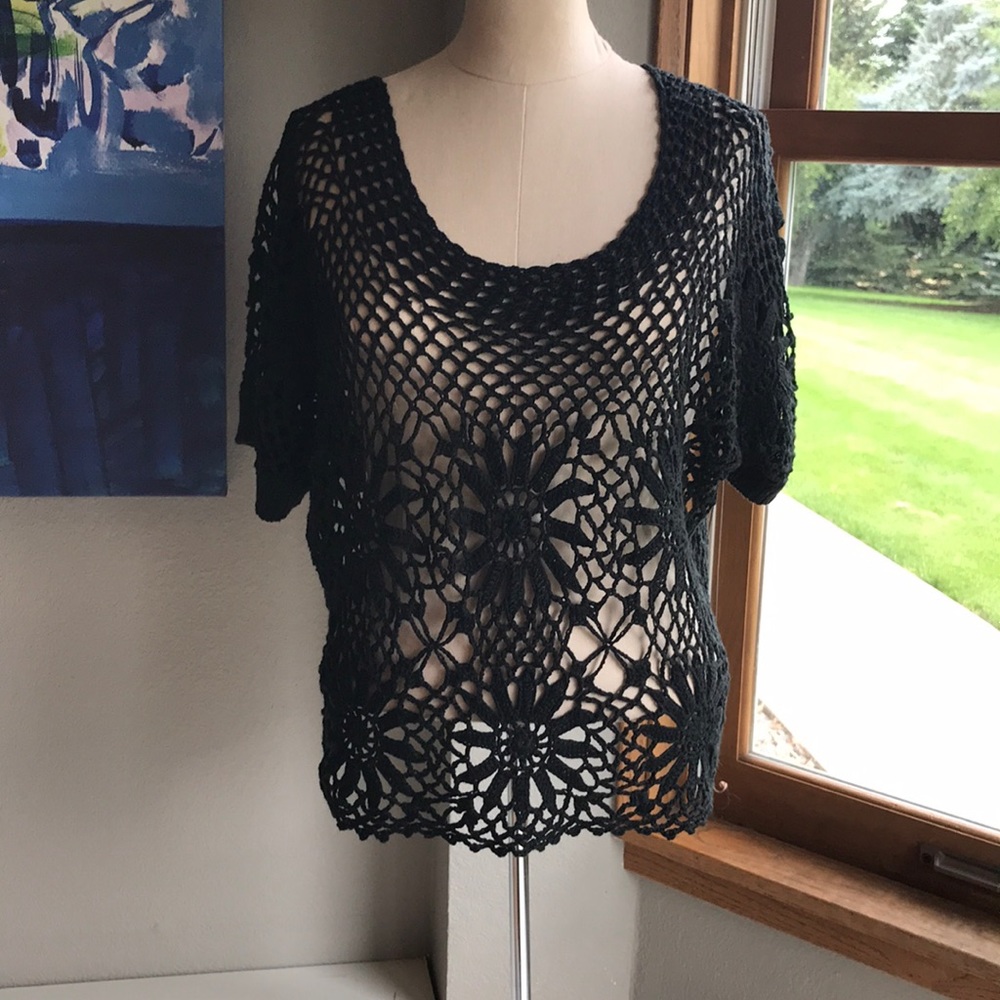 Say What Crochet top  size small
